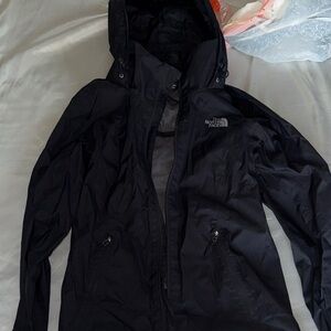 The North Face Black windbreaker